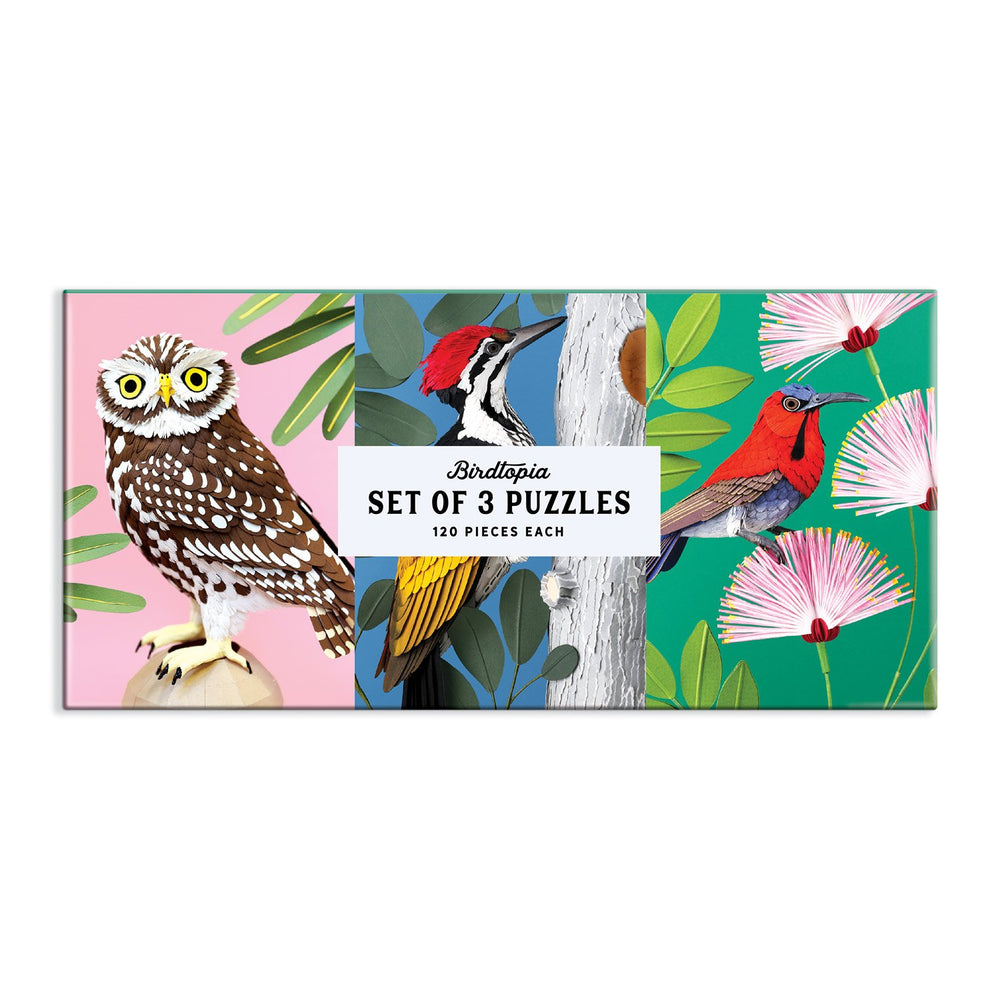 Birdtopia Jigsaw Puzzle Set 100 Piece Puzzles Diana Beltran Herrera 