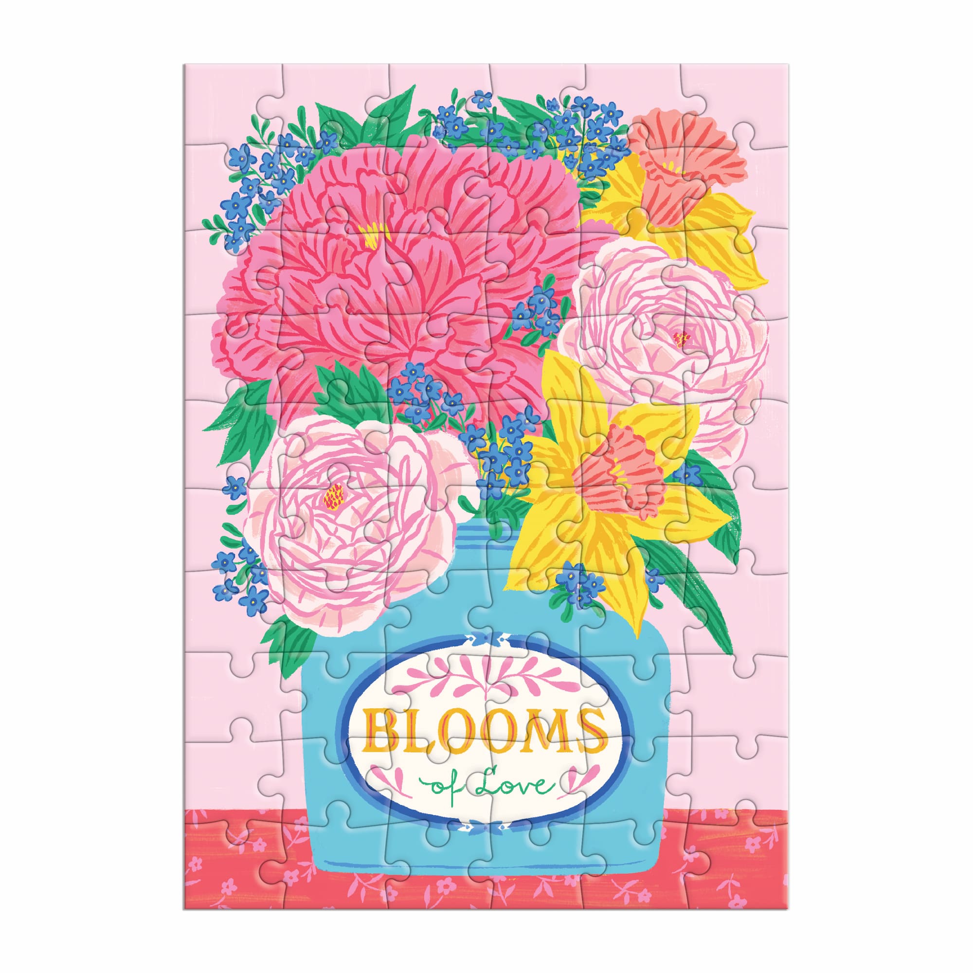 Blooms of Love Greeting Card Puzzle – Galison