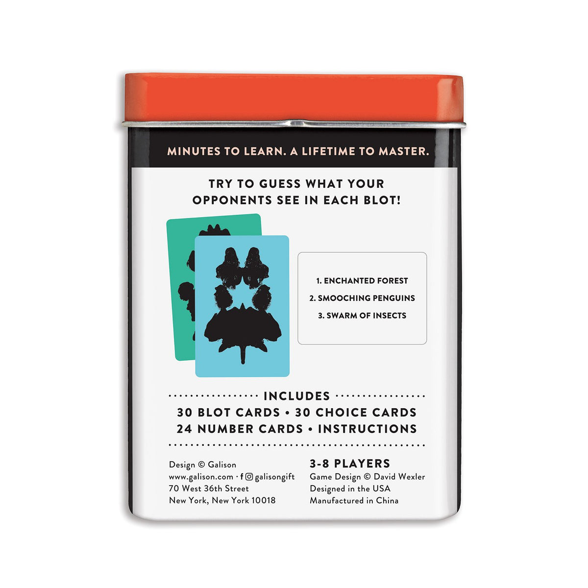 Blots Card Game Playing Cards Wexler Studios Collection 