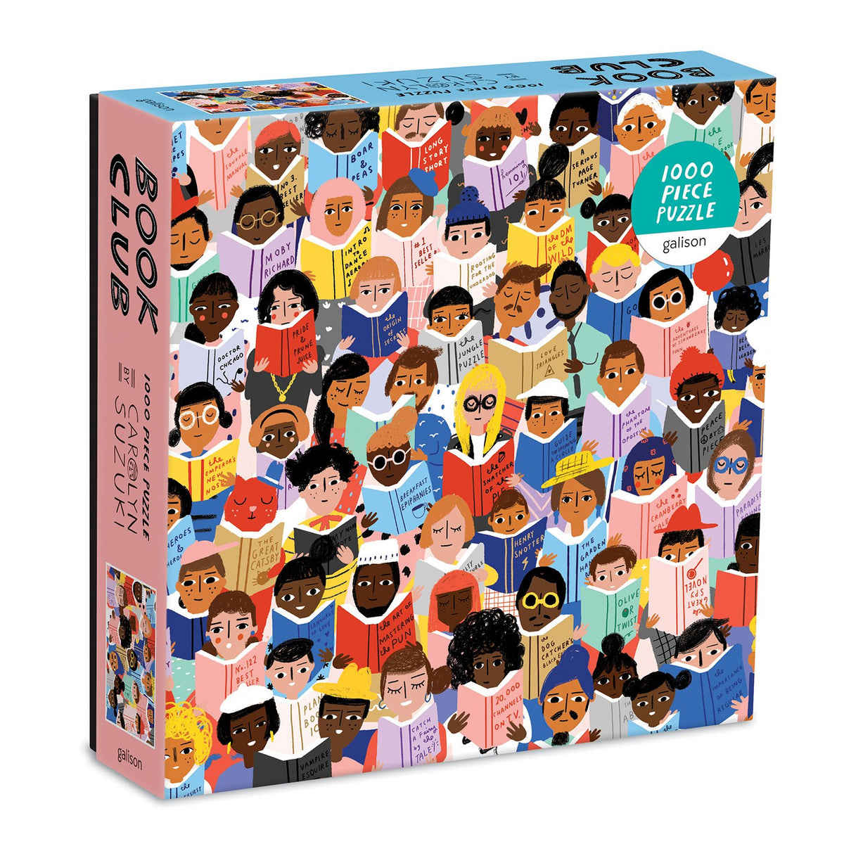 Book Club 1000 Piece Jigsaw Puzzle 1000 Piece Puzzles Carolyn Suzuki Collection 