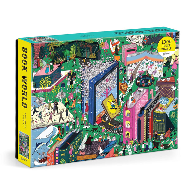 Book World 1000 Piece Puzzle | Galison