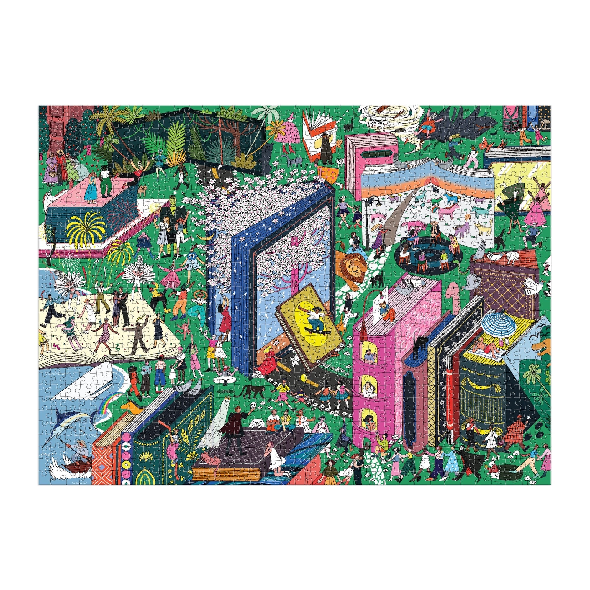 Book World 1000 Piece Puzzle | Galison