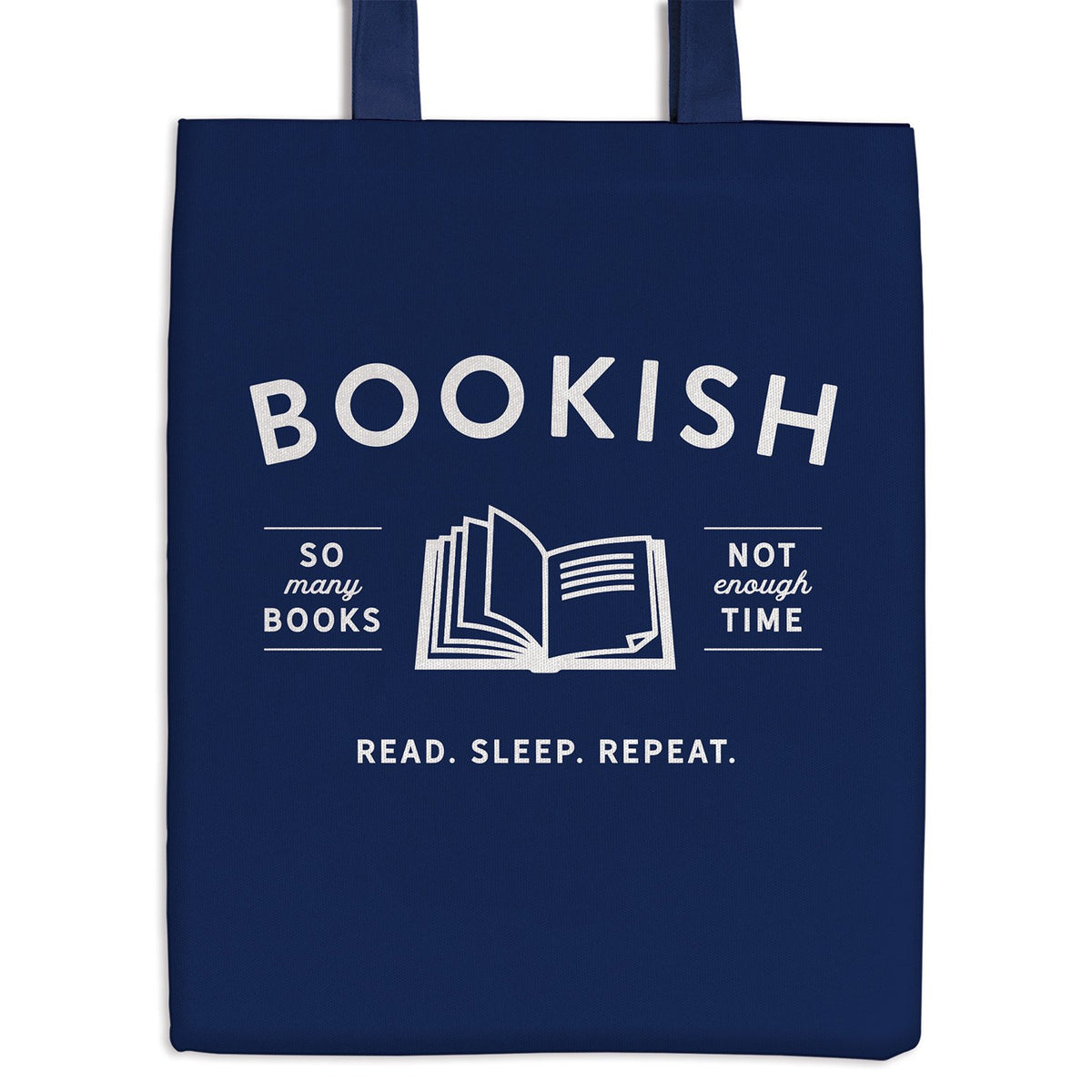 Bookish Canvas Tote Bag Tote Bags Galison 