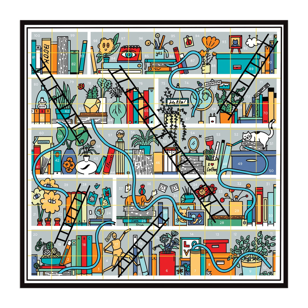 Books and Ladders Classic Board Game Hyesu Lee 