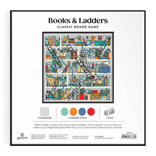 Books and Ladders Classic Board Game Hyesu Lee 