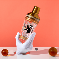 Brass Monkey Recipe Cocktail Shaker Galison 