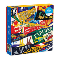 Celebrate Everything 1000 Piece Jigsaw Puzzle in Square Box 1000 Piece Puzzles Oxford Pennant Collection 