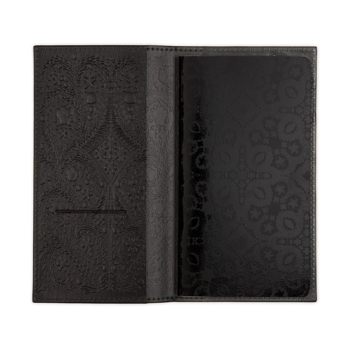 Christian Lacroix Heritage Collection Black Paseo Embossed Travel Journal Journals and Notebooks Christian Lacroix Collection 