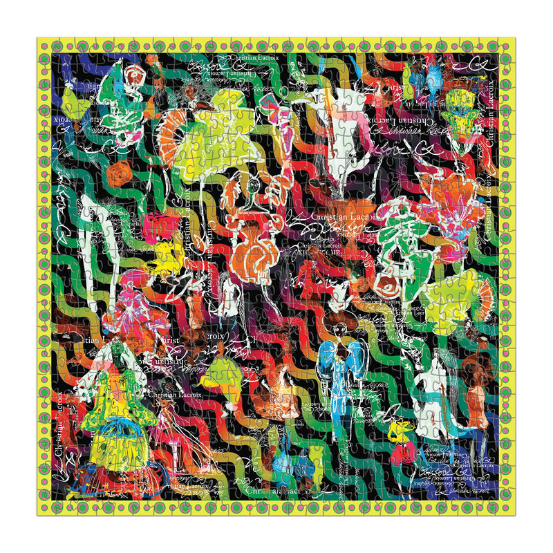 Christian Lacroix Heritage Collection Ipanema Girls 500 Piece Double-Sided Puzzle 500 Piece Puzzles Christian Lacroix 