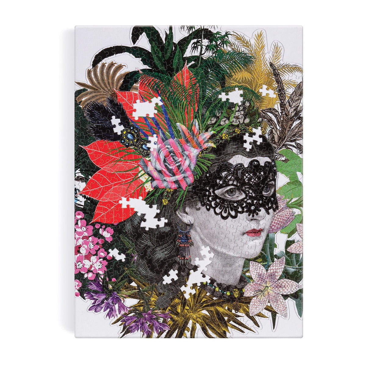 Christian Lacroix Heritage Collection Mam'zelle Scarlett 750 Piece Shaped Puzzle 750 Piece Puzzles Christian Lacroix 