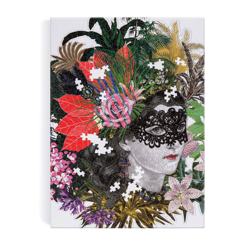 Christian Lacroix Heritage Collection Mam'zelle Scarlett 750 Piece Shaped Puzzle 750 Piece Puzzles Christian Lacroix 