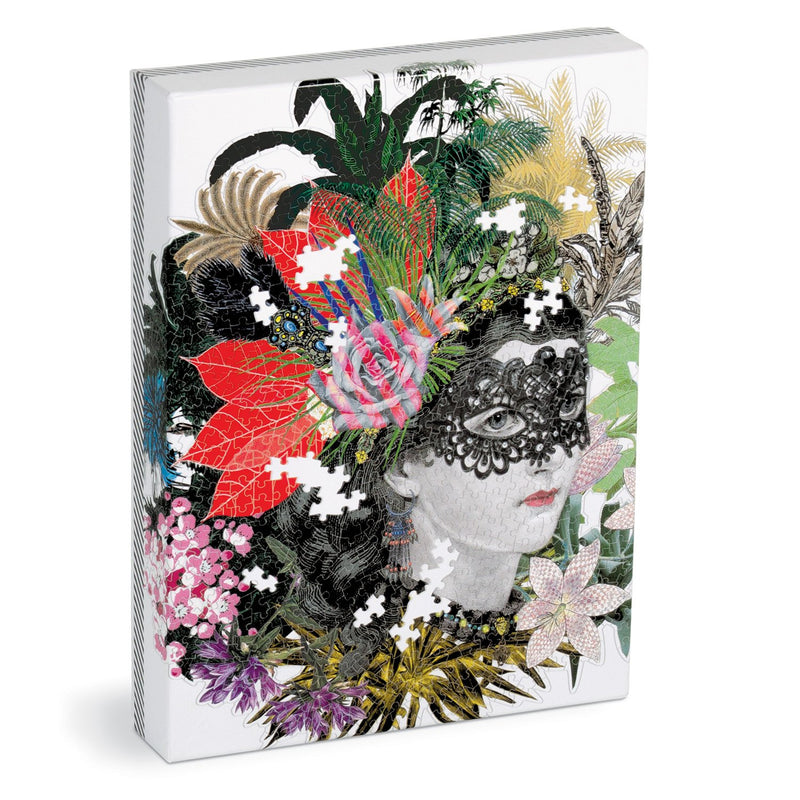 Christian Lacroix Heritage Collection Mam'zelle Scarlett 750 Piece Shaped Puzzle 750 Piece Puzzles Christian Lacroix 