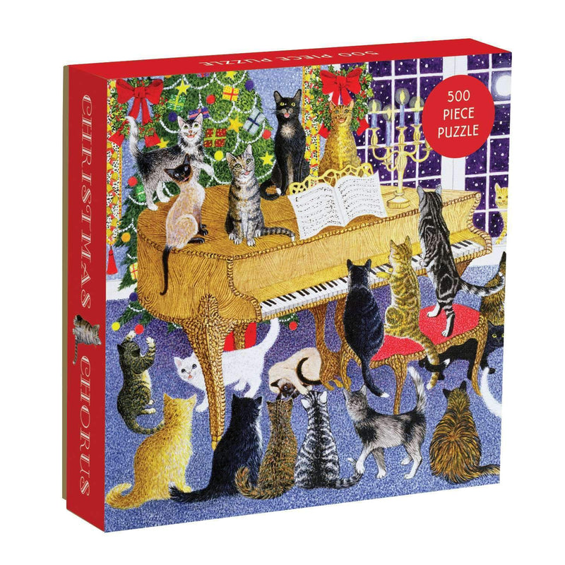 Christmas Chorus 500 Piece Puzzle holiday 500 Piece Puzzles Galison 