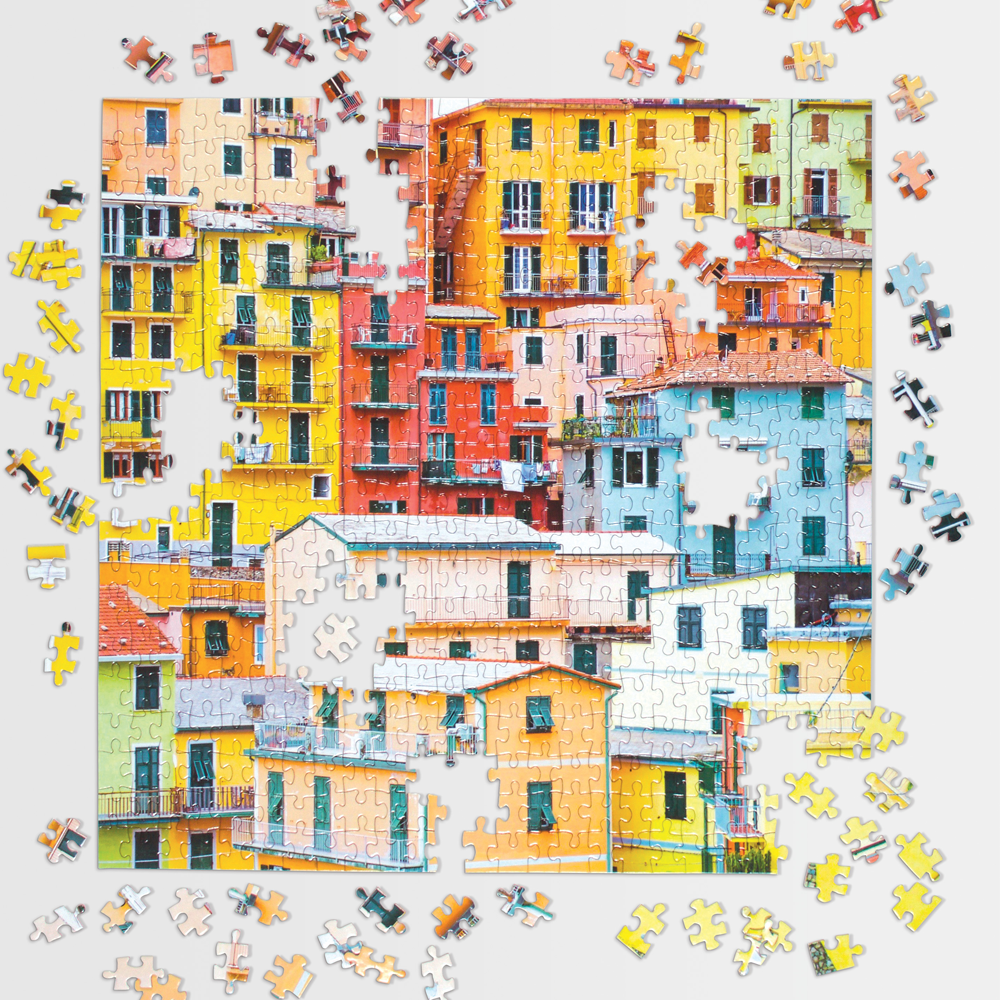Ciao from Cinque Terre 500 Piece Jigsaw Puzzle 500 Piece Puzzles Galison 