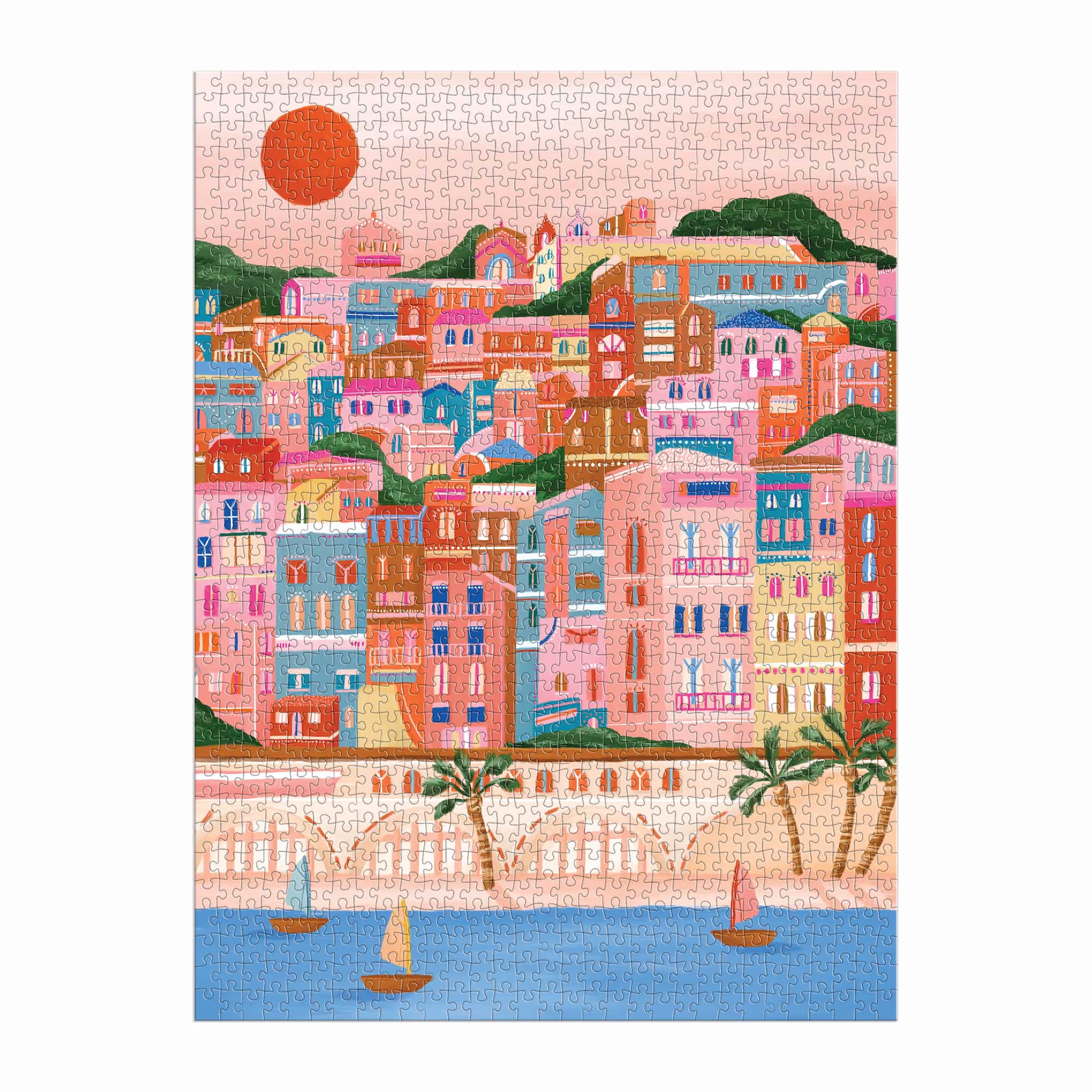Colors of the French Riviera 1000 Piece Puzzle | Galison