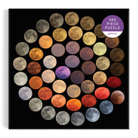 Colors of the Moon 500 Piece Puzzle Puzzles Marcella Julia Pace 