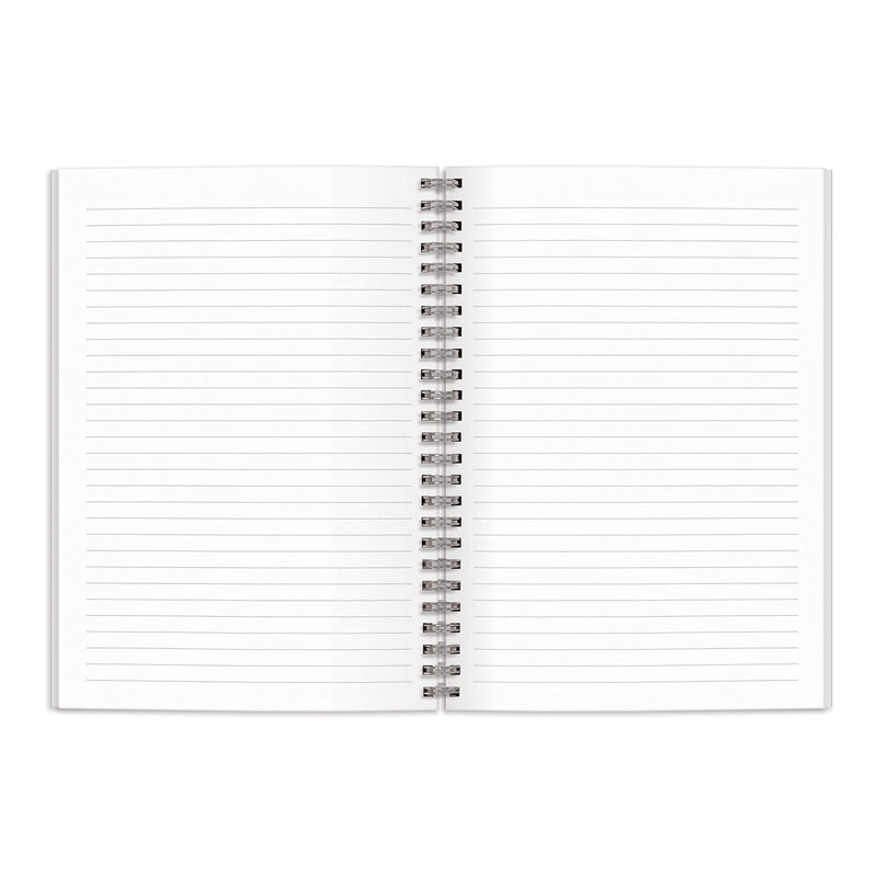 Constellation Grid 7 x 10" Wire-O Journal Journals and Notebooks Cosmos Collection 