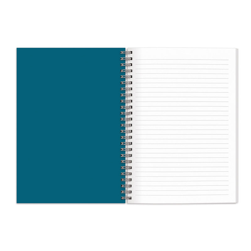 Constellation Grid 7 x 10" Wire-O Journal Journals and Notebooks Cosmos Collection 