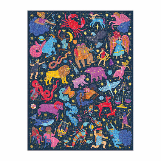 Constellations 101: Stargazing 500 Piece Book Puzzle Caitlin Keegan 