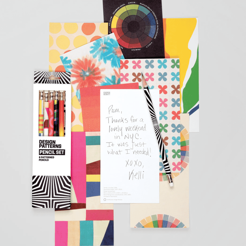 Cooper Hewitt Design Patterns Pencil Set Pens and Pencils Galison 