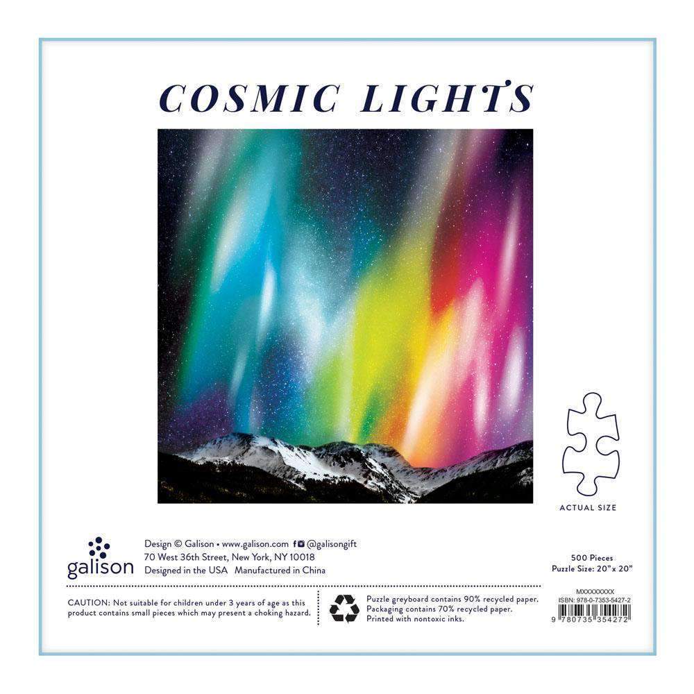 Cosmos Cosmic Lights 500 Piece Puzzle 500 Piece Puzzles Galison 