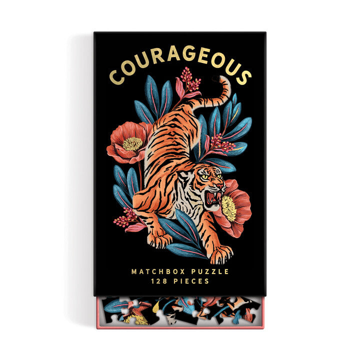 Courageous 128 Piece Matchbox Puzzle Jigsaw Puzzles Raxenne Maniquiz 