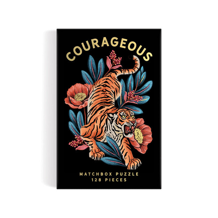 Courageous 128 Piece Matchbox Puzzle Jigsaw Puzzles Raxenne Maniquiz 