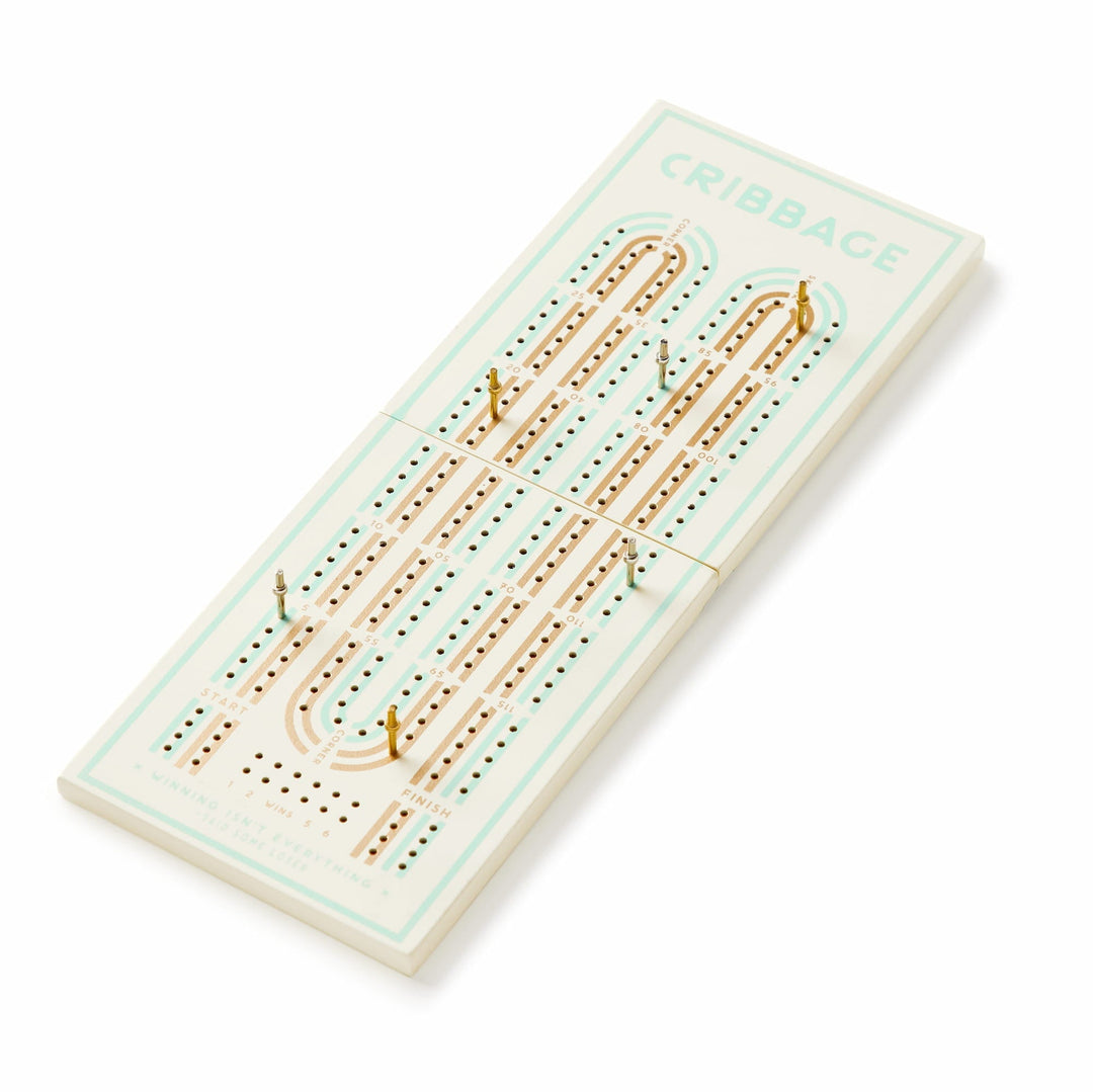 Cribbage In A Box Cribbage Game Set Brass Monkey 