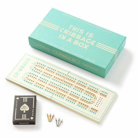 Cribbage In A Box Cribbage Game Set Brass Monkey 