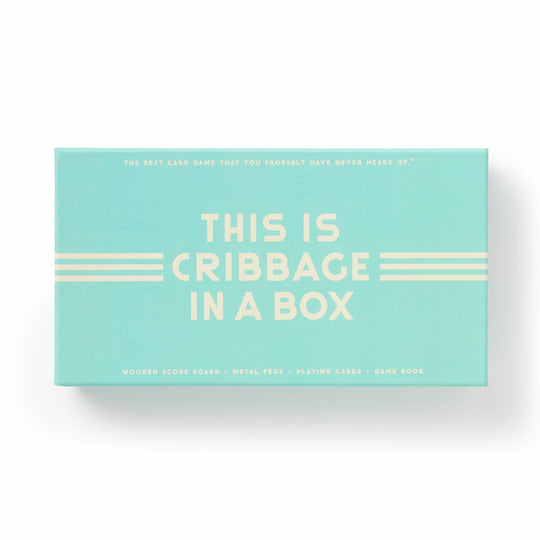 Cribbage In A Box Cribbage Game Set Brass Monkey 