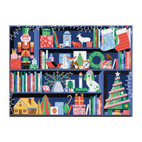 Deck the Shelves 1000 Piece Puzzle in a Square Box 1000 Piece Puzzles Michael Driver 