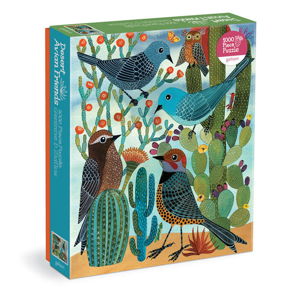 Desert Avian Friends 1000 Piece Puzzle – Galison