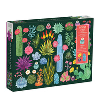 Desert Flora 1000 Piece Puzzle with Shaped Pieces 1000 Piece Puzzles Galison 