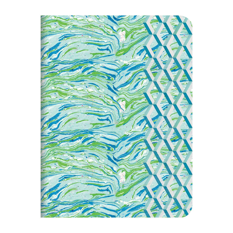 Designers Guild-Jourdain Handmade Embroidered A5 Journal Journals and Notebooks Galison 