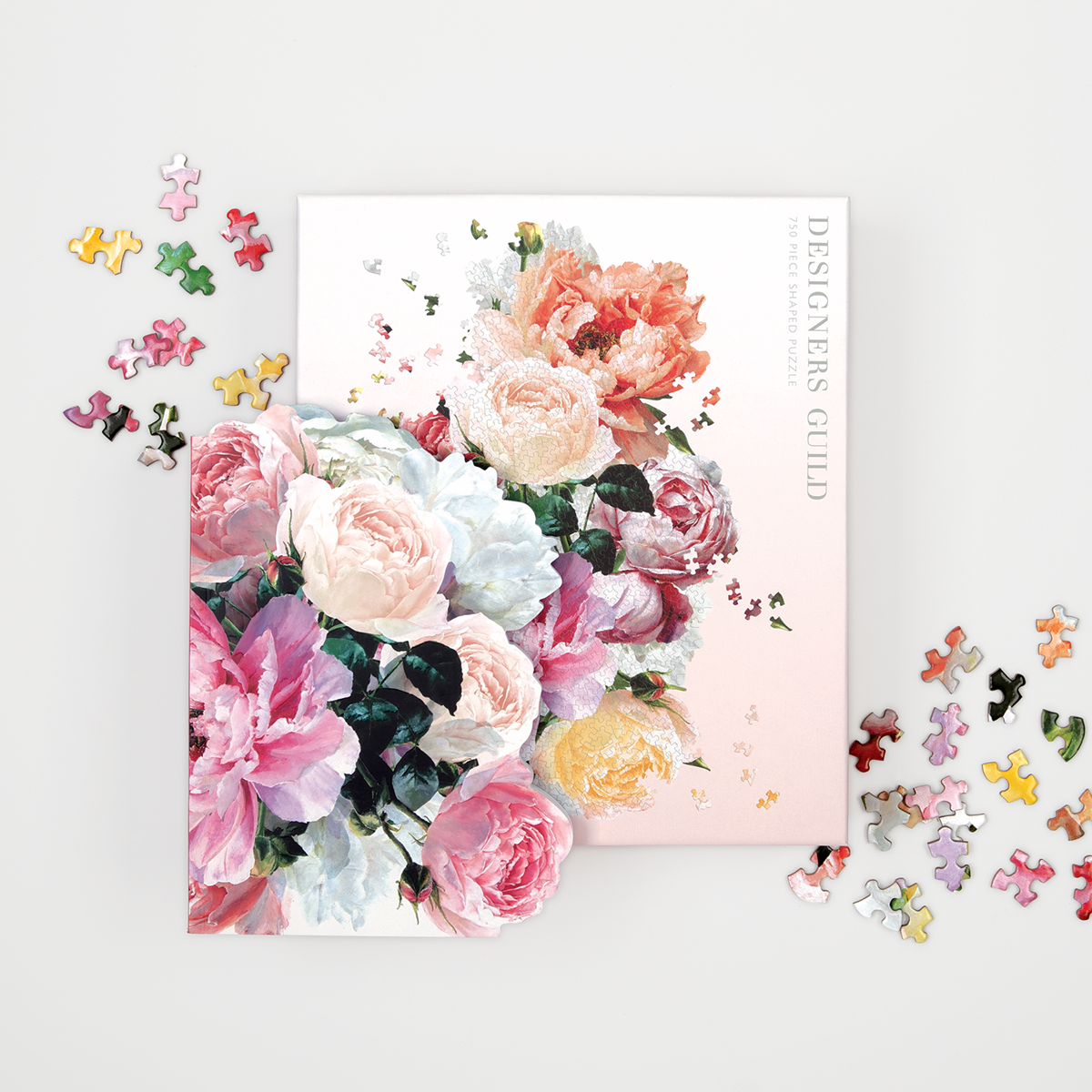Designers Guild Tourangelle 750 Piece Shaped Jigsaw Puzzle 750 Piece Puzzles Designers Guild Collection 