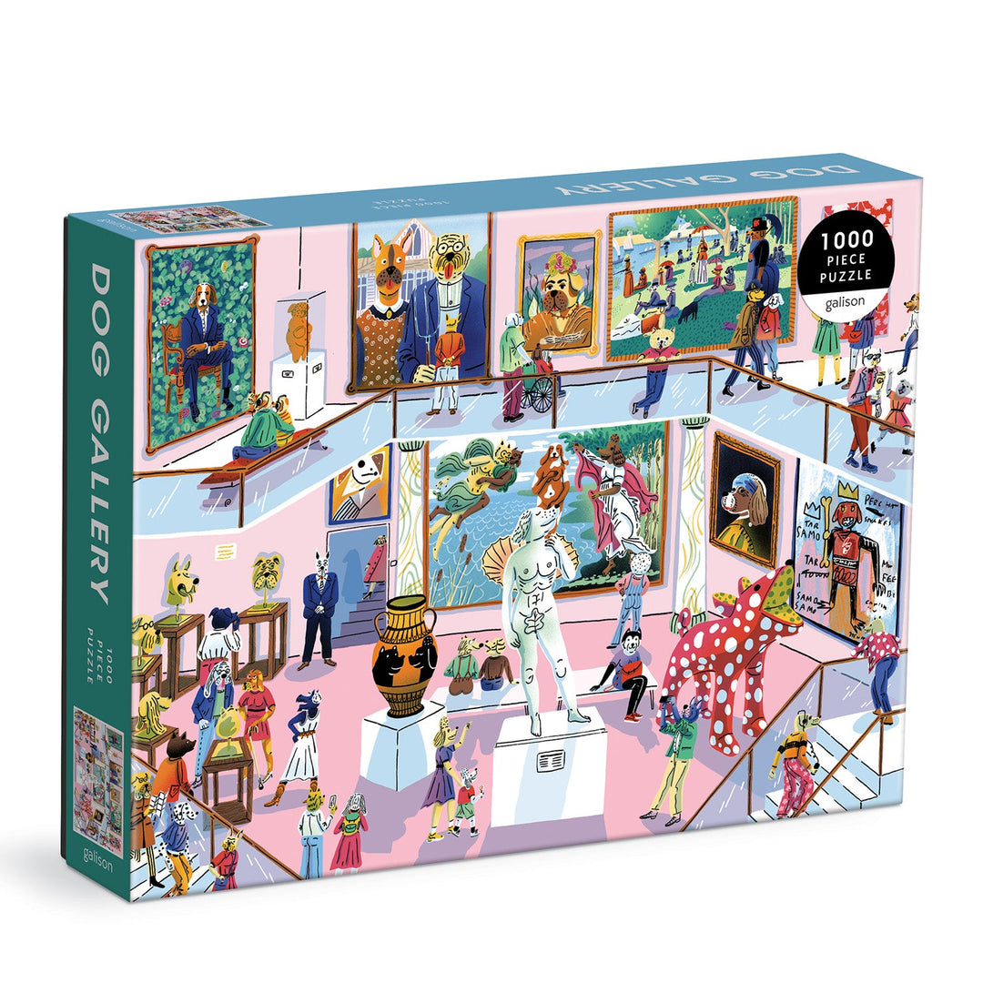 Dog Gallery 1000 Piece Puzzle Galison 