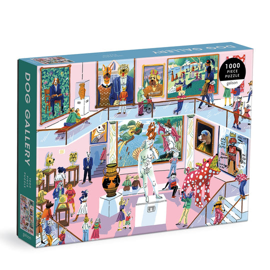 Dog Gallery 1000 Piece Puzzle Galison 