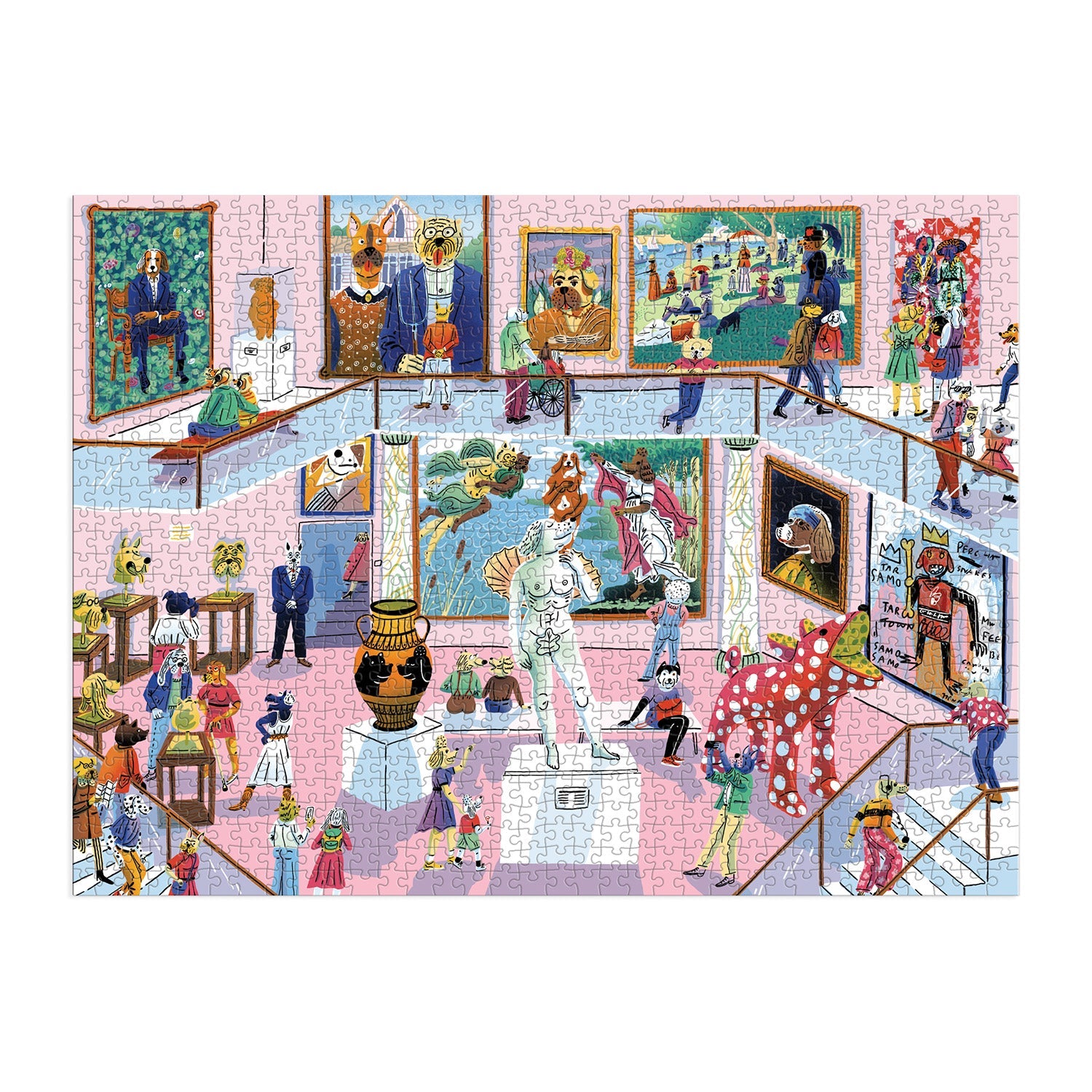 Dog Gallery 1000 Piece Puzzle | Galison