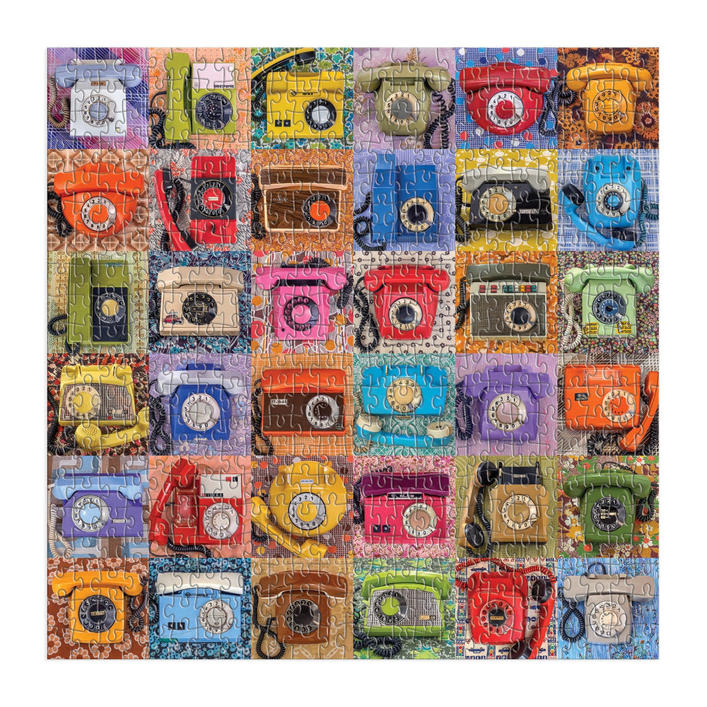 Eastern Bloc Telephones 500 Piece Puzzle Galison 