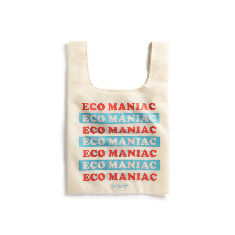 Eco Maniac Reusable Tote Tote Bags Brass Monkey 