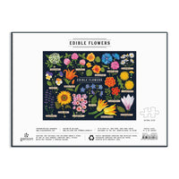 Edible Flowers 1000 Piece Jigsaw Puzzle 1000 Piece Puzzles Olga Akbarova 