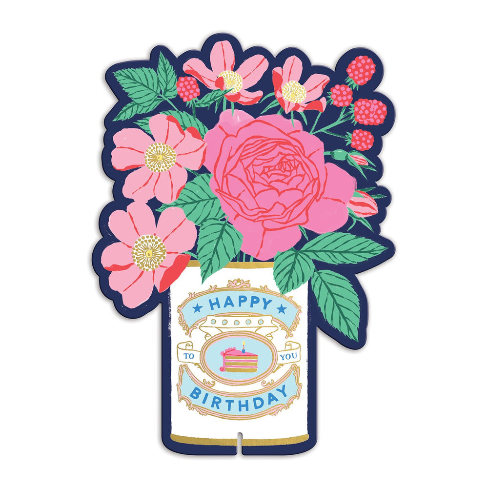 Ever Upward Birthday Shaped Notecard w/Stand Greeting Cards Ever Upward Collection 