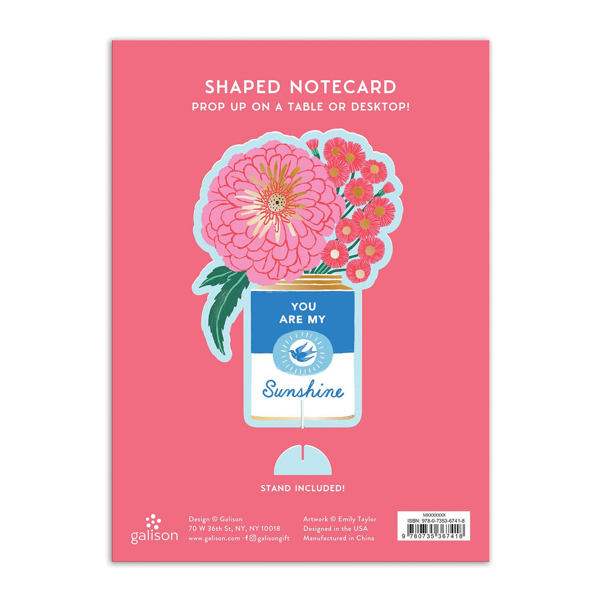 Ever Upward Love and Friendship Shaped Notecard w/Stand Greeting Cards Ever Upward Collection 