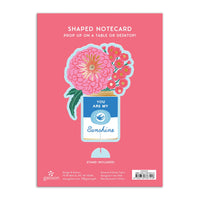 Ever Upward Love and Friendship Shaped Notecard w/Stand Greeting Cards Ever Upward Collection 