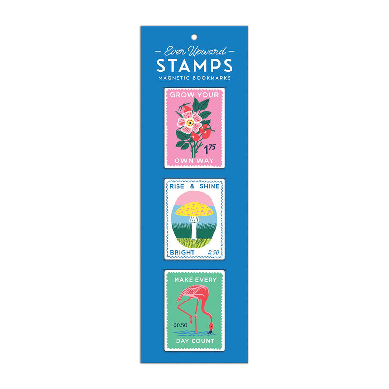 Ever Upward Stamps Shaped Magnetic Bookmarks Bookmarks Ever Upward Collection 