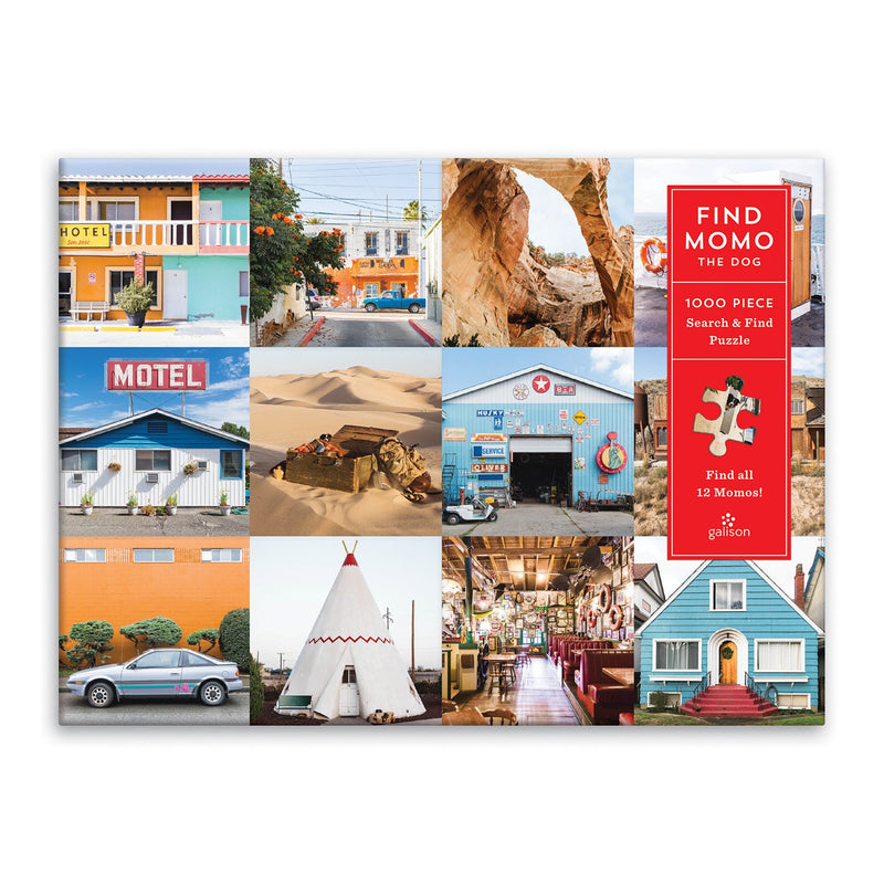 Find Momo 1000 Piece Search and Find Puzzle 1000 Piece Puzzles Galison 
