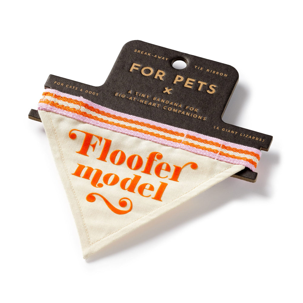 Floofer Model Small Pet Bandana Brass Monkey 