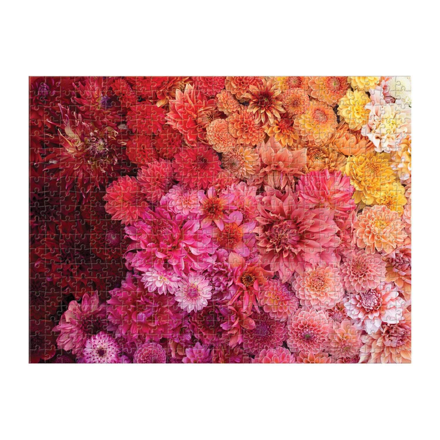 花卉91 Floret Farm's Cut Flower Garden 2-Sided 500 Piece Puzzle