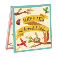 Forest Friends Bookplates Bookmarks Galison 