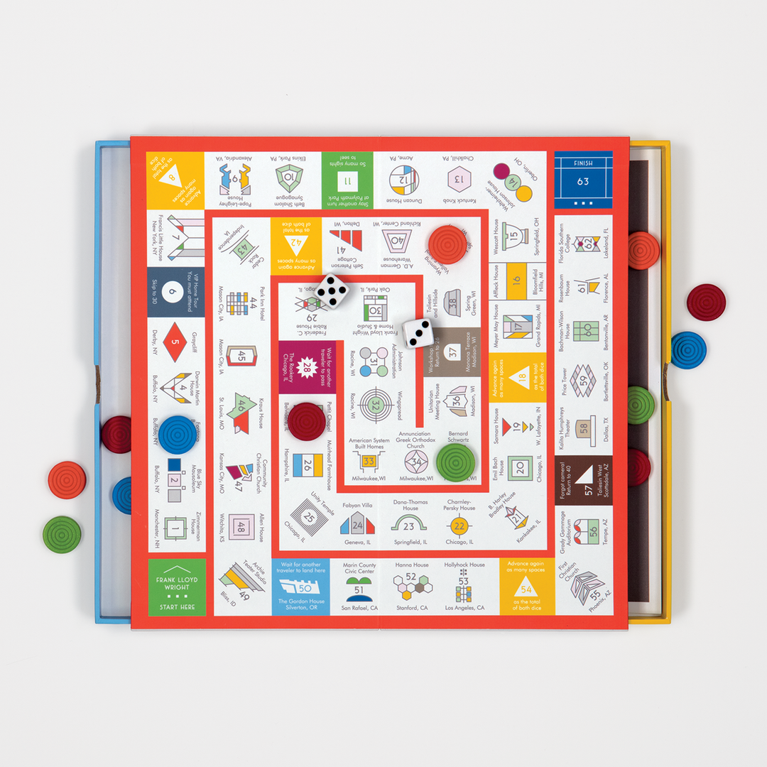 Frank Lloyd Wright 2-In-1 Game Set 2-in-1 Game Sets Frank Lloyd Wright Collection 